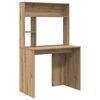 vidaXL Birou Stejar Artizanal Lemn compozit 91 x 50 x 149 cm