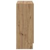 vidaXL Bibliotecă, stejar artizanal, 82,5x30,5x80 cm, lemn prelucrat