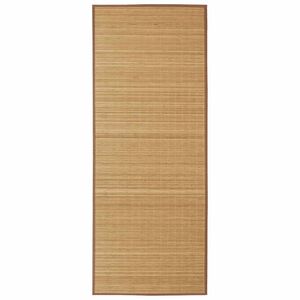 Covor dreptunghiular din bambus natural, 150 x 200 cm
