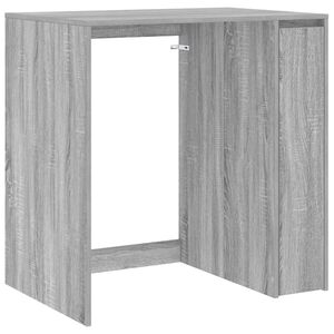 vidaXL Dulap pentru mașina de spălat cu ușă Gri Sonoma 87 x 60 x 89 cm