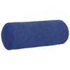 vidaXL Perne Bolster 2 pcs Albastru Poliție &Oslash; 15 x 40 cm