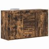 vidaXL Bufet cu sertar Stejar fumuriu 120 x 36 x 69 cm Lemn compozit