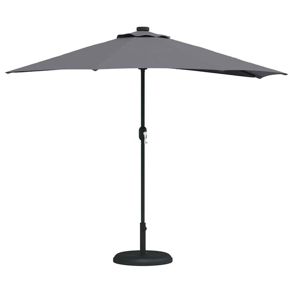 vidaXL Parasol de Grădină Antracit 294 x 150 x 224 cm