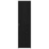 vidaXL Bufet 2 pcs Stejar Negru 50 x 42,5 x 185 cm