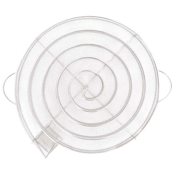 vidaXL Generator de fum rece, 33,5 cm, oțel inoxidabil, rotund