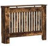 vidaXL Capac pentru radiator Stejar fumuriu 112 x 19 x 81,5 cm