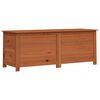 vidaXL Cutie de perne de exterior maro 150x50x56 cm lemn masiv brad