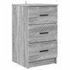 vidaXL Dulap de noapte sonoma gri 38 x 38 x 66 cm Lemn compozit