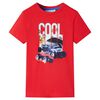 vidaXL Tricou pentru copii, roșu, 104