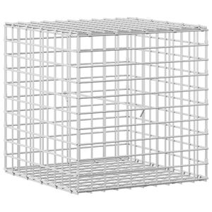 vidaXL Gabion cu Fir de 5 mm și Plasă de 5x5 cm 50x50x50 cm