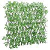 vidaXL&nbsp;Spalier cu iederă artificială, extensibil, verde, 180x60 cm