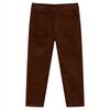 vidaXL Pantaloni de copii, coniac, 92