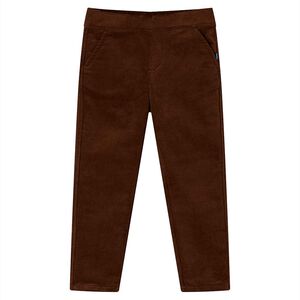 vidaXL Pantaloni de copii, coniac, 92