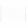 vidaXL Gard sălbatic de exterior cu st&acirc;lpi 50 x 1,2 m Oțel Galvanizat