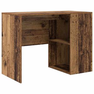 vidaXL Birou Lemn Vechi Lemn prelucrat 102 x 50 x 75 cm