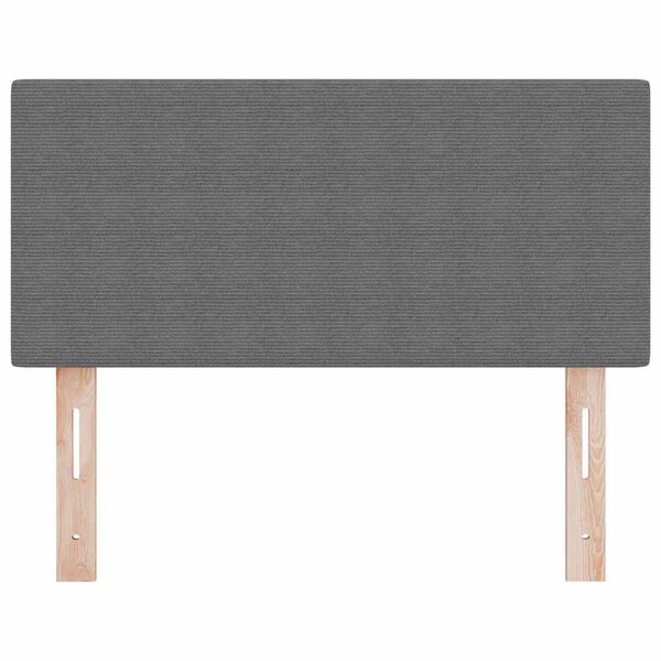 vidaXL Tăblie cap cu headboard Gri deschis 80 cm Piele artificială