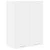 vidaXL Dulap suspendat Alb 60 x 31 x 80 cm Lemn prelucrat
