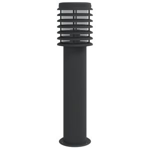 vidaXL Lampă exterioară de podea, negru, 60 cm, oțel inoxidabil