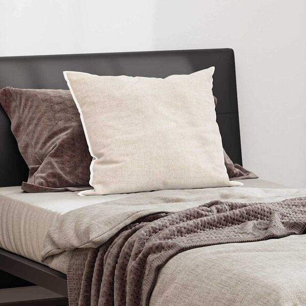 vidaXL Pernă Alb Poliester