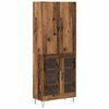 vidaXL Bufet 2 buc. Lemn vechi 69,5 x 34 x 180 cm Lemn prelucrat