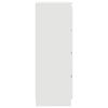vidaXL Dulap, alb, 60x35x98,5 cm, lemn compozit