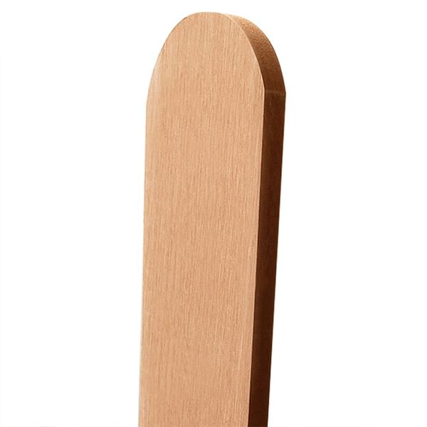 vidaXL Gard din șipci, 200 x 120 cm, WPC