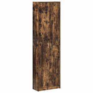 vidaXL Dulap Stejar fumuriu 55 x 25 x 189 cm Lemn prelucrat