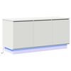 vidaXL Cabinet TV Alb 100 x 38 x 49 cm Lemn compozit