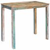 vidaXL Masă de bar 110 x 55 x 100 cm Lemn recuperat solid Multicolour