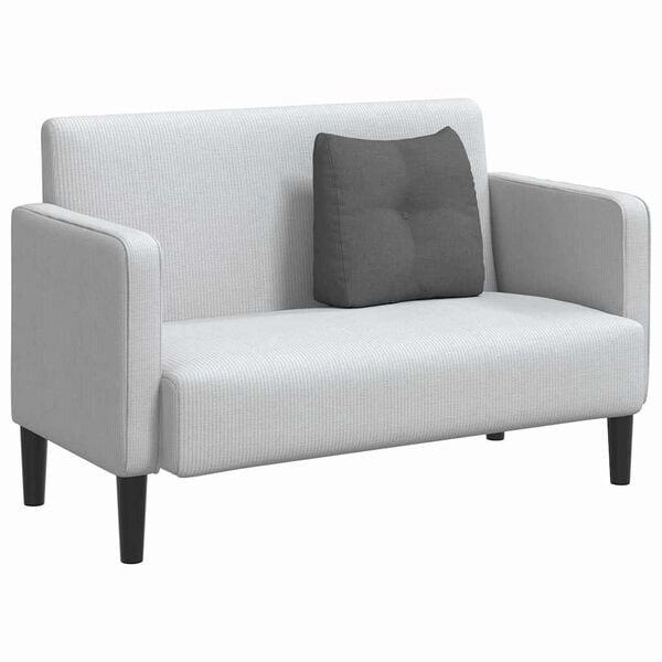 vidaXL Perna pentru spate Gri &icirc;nchis 45 x 24 x 50 cm țesătură