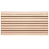 vidaXL Panouri de perete 10 pcs Maro 100 x 50 cm Spumă EPS