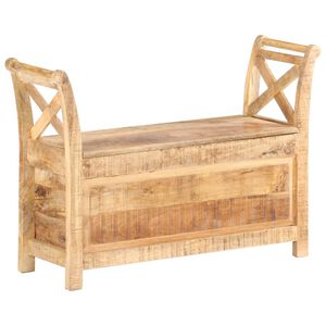 vidaXL Bancă de hol, 103 x 33 x 72 cm, lemn masiv de mango