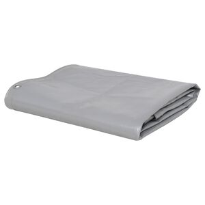 vidaXL Prelată, gri, 650 g/m&sup2;, 4x6 m