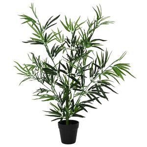 vidaXL Copac Bambus Artificial Verde 90 x 14 x 80 cm