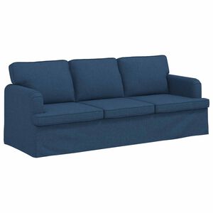 vidaXL Canapea albastru 201 x 80 x 85 cm țesătură