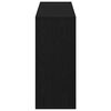 vidaXL Bufet Stejar Negru 120 x 30 x 75 cm Lemn compozit