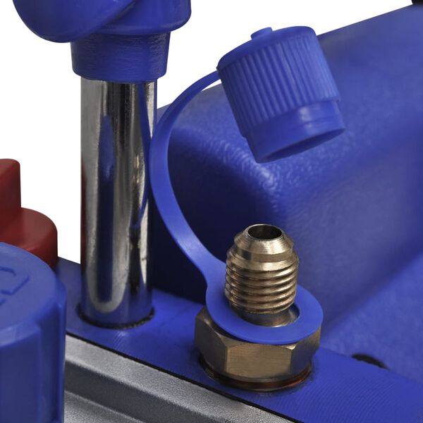 vidaXL Cameră de vid cu pompă cu o singură treaptă, 7,4 L