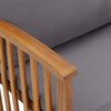 vidaXL Set mobilier de grădină cu perne, 2 piese, lemn masiv de acacia