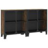 vidaXL Dulapuri de depozitare 2 buc. maro rustic 72x36x82 cm metal/MDF