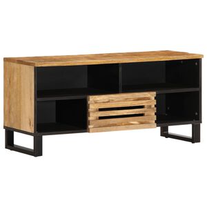 vidaXL Dulap TV, 100x34x46 cm, lemn masiv mango brut