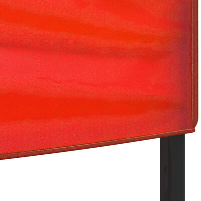 vidaXL Cort pliabil pentru petrecere, roșu, 2x2 m
