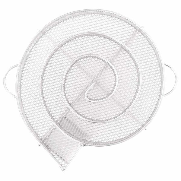 vidaXL Generator de fum rece, 19,5 cm, oțel inoxidabil, rotund