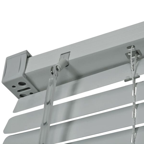 vidaXL Jaluzele din aluminiu, 160 x 220 cm, argintiu