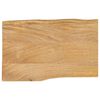 vidaXL Blat masă cu margini, 60x40x3,8 cm, lemn masiv mango