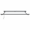 vidaXL Cortina Retractabilă Negru 350 x 250 cm Poliester și metal
