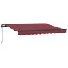 vidaXL Cortina Retractabilă Burgundy 300 x 200 cm țesătură
