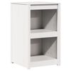 vidaXL Dulap de bucătărie MEPPEL Alb 55 x 55 x 92 cm Lemn de pin masiv
