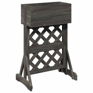 vidaXL Grădină verticală trellis Gri 48 x 30 x 70,5 cm