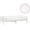 vidaXL Pat de zi cu saltea, 90x200 cm, lemn masiv de pin