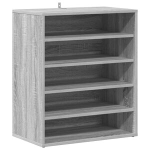 vidaXL Pantofar, gri sonoma, 60x35x70 cm, lemn compozit